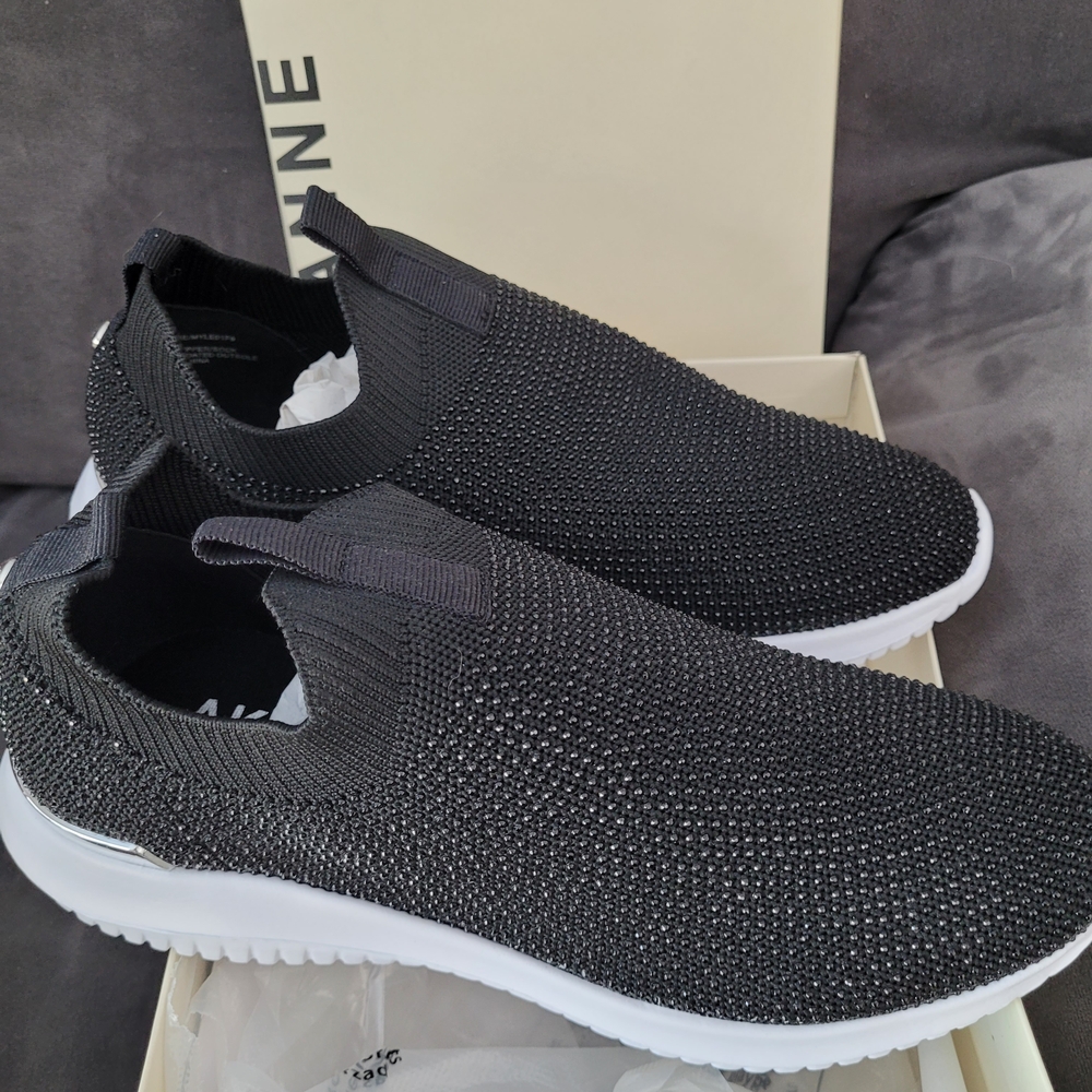 Calvin Klein Men's Black Knit Sneakers